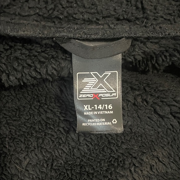 ZeroXposur Black Fleece Lined Jacket - Picture 4 of 5